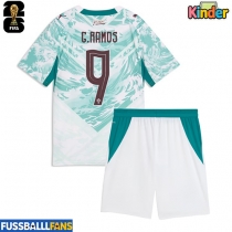 Portugal Goncalo Ramos #9 Auswärts Trikotsatz Kinder WM 2026 Kurzarm (+ Kurze Hosen)